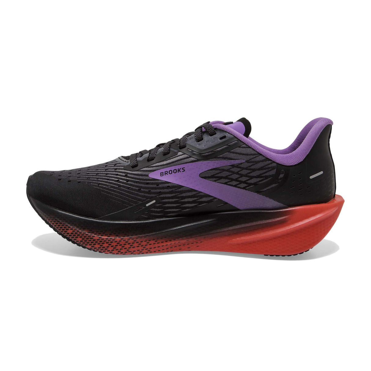 Brooks Hyperion Max souliers de course femme - Black / Fiesta / Bellflower -lateral