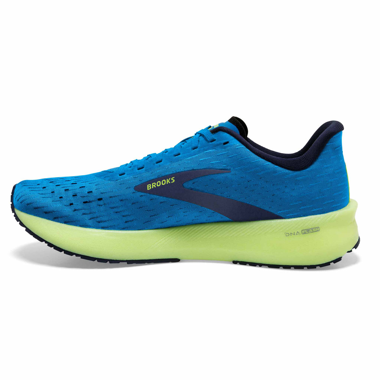 Brooks Hyperion Tempo chaussures de course à pied homme - Blue / Nightlife / Peacoat - côté