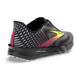 Brooks Hyperion Tempo chaussures de course à pied homme - Black / Pink / Yellow - talon