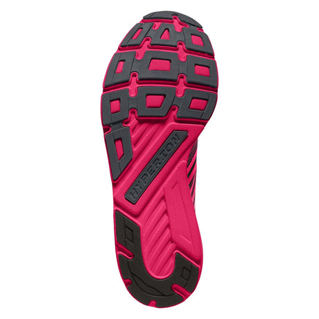 Brooks Hyperion chaussure de course a pied femme noir rose semelle