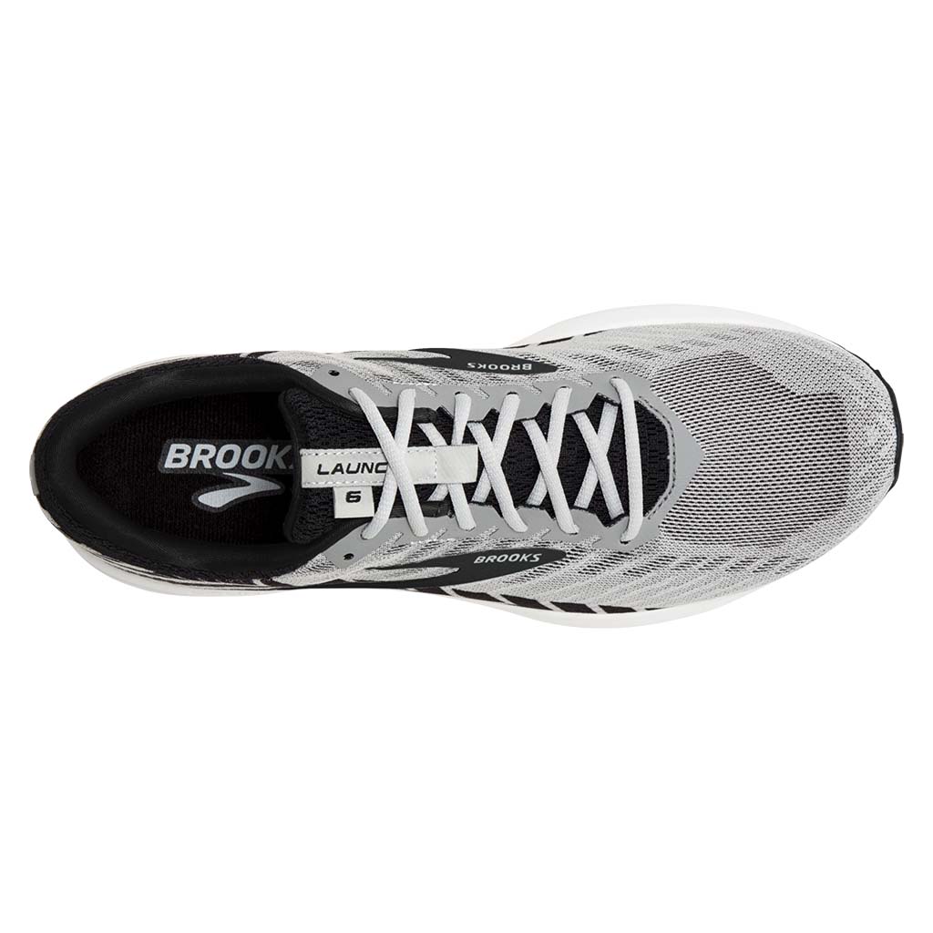 Brooks Launch 6 chaussure de course a pied pour homme alloy black gray uv