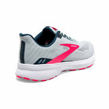 Brooks Launch 8 chaussures de course à pied pour femme - Ice Flow / Navy / Pink - Angle 2