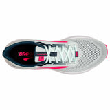 Brooks Launch 8 chaussures de course à pied pour femme - Ice Flow / Navy / Pink - vue de haut