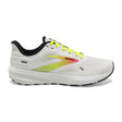 Brooks Launch 9 running homme - white pink night life