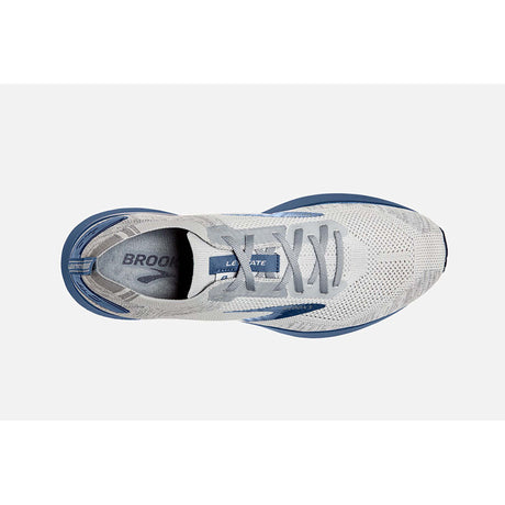 Brooks Levitate 4 chaussures de course a pied pour homme grey oyster blue empeigne