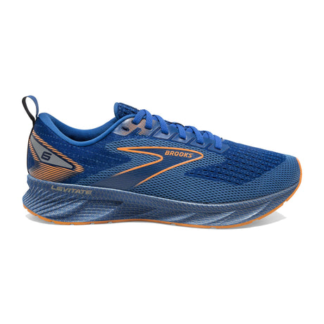 Brooks Levitate 6 souliers de course homme - Classic Blue / Orange