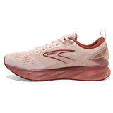 Brooks Levitate 6 souliers de course femme lateral- Peach Whip / Pink