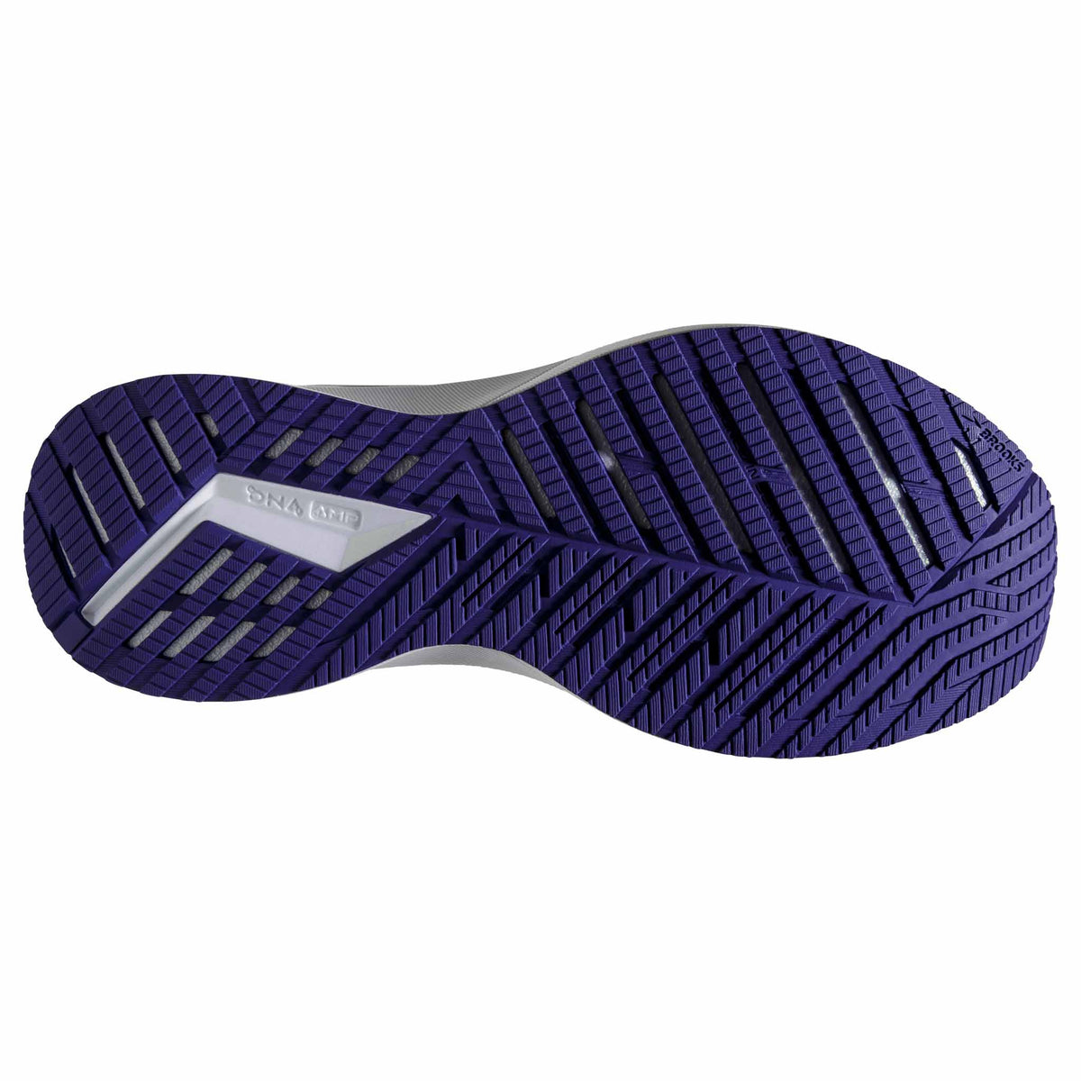 Brooks Levitate StealthFit 5 chaussures de course a pied pour femme - White / Navy Blue / Yucca - semelle