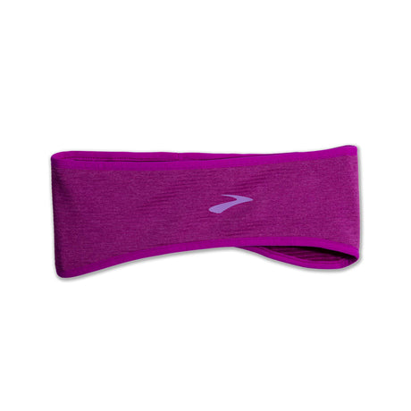 Bandeau de course à pied Brooks Notch Thermal Headband unisexe magenta