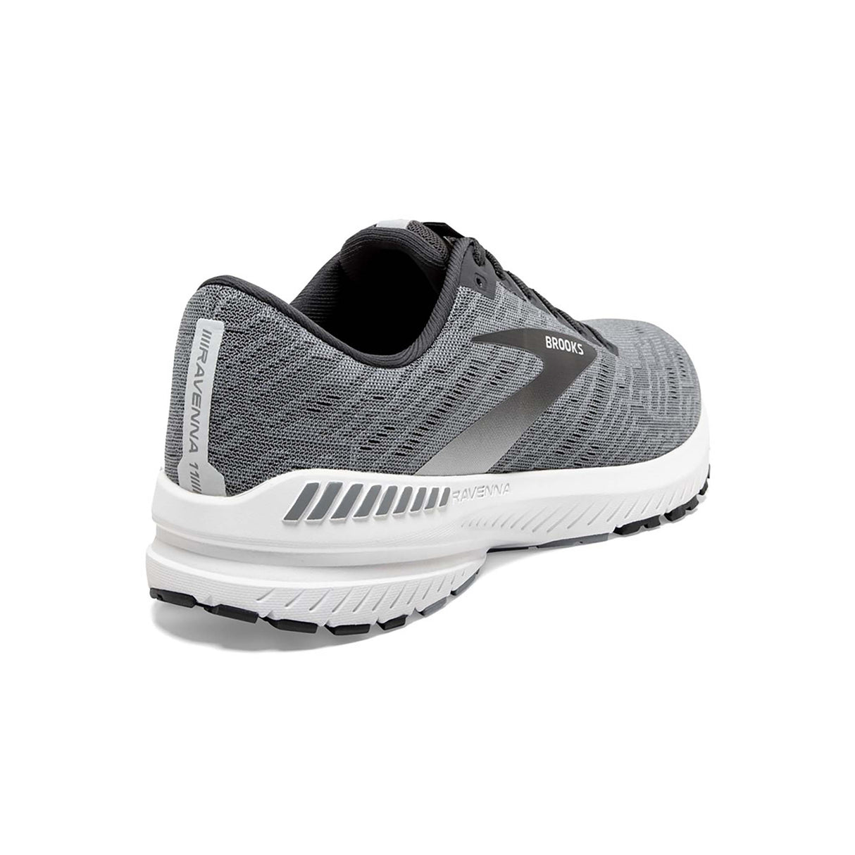 Brooks Ravenna 11 chaussures de course a pied pour homme gris ebene blabc vue 3