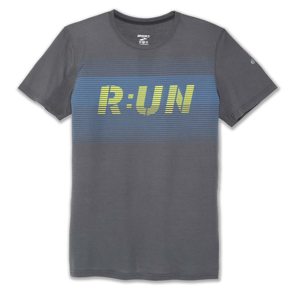 Brooks Distance Run T-shirt sport de course a pied homme