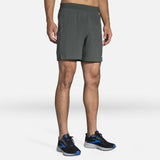 Brooks Sherpa 7 pouces short course dark oyster homme face 2