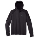 Brooks Notch Thermal Hoodie chandail de course à pied noir homme