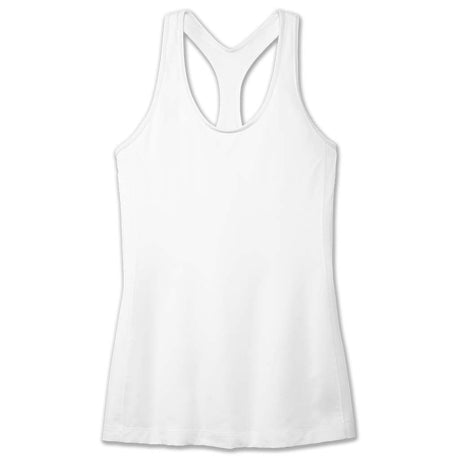 Brooks Pick-Up Tank Top camisole de course à pied sans manches femme blanc