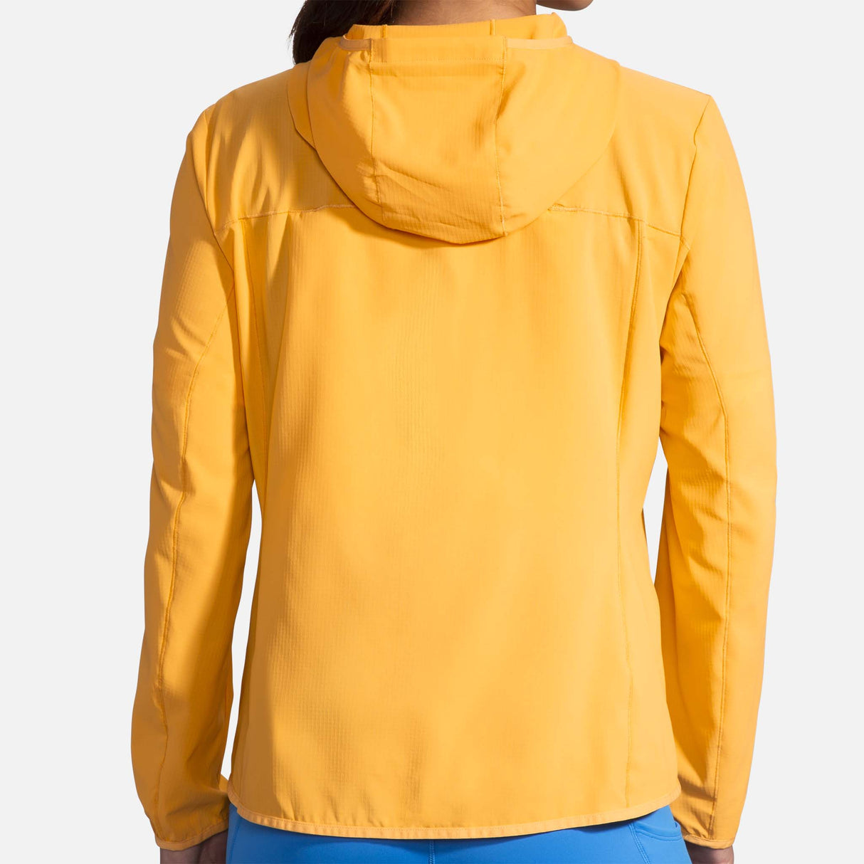 Brooks Canopy jacket de course safran femme dos