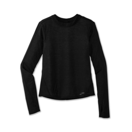 Brooks Distance chadail de course manches longues noir pour femme 