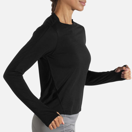 Brooks Distance chadail de course manches longues noir pour femme action