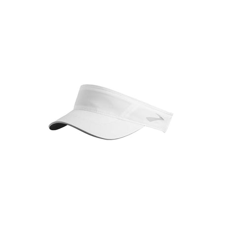 Brooks Chaser Visor casquette visiere de course à pied blanc