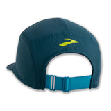 Brooks Shield Thermal Hat casquette de course à pied alpine electric blue dos