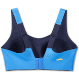 Brooks Dare Scoopback soutien-gorge fluoro blue bolt navy dos