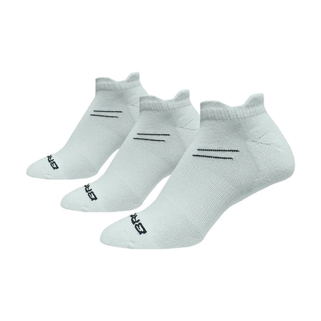 Brooks Run-In 3 pack bas de course a pied unisexe blanc