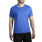 Brooks Atmosphere T-shirt de course à pied Bluetiful homme face