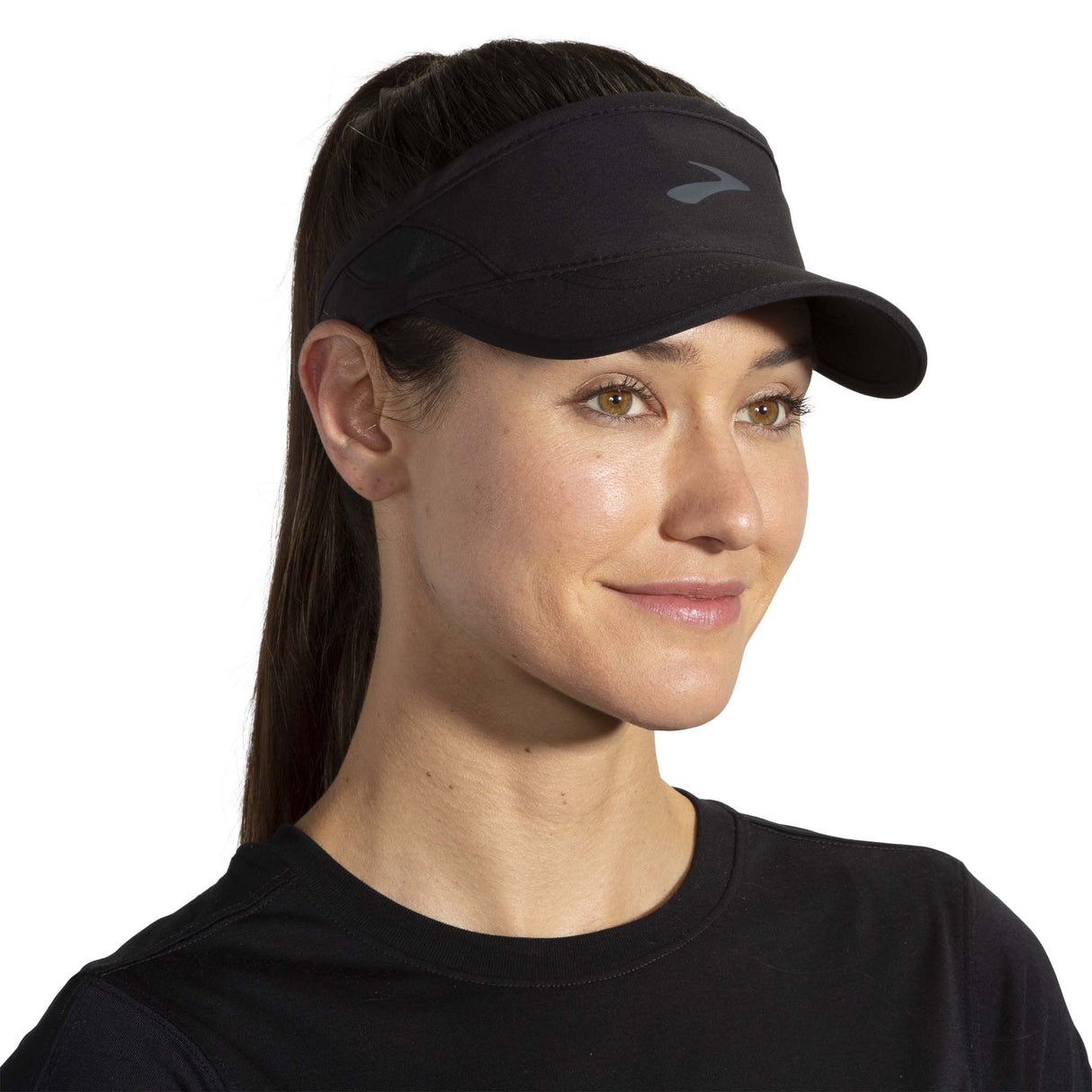 Brooks Chaser Visor visiere de course à pied unisexe noir live