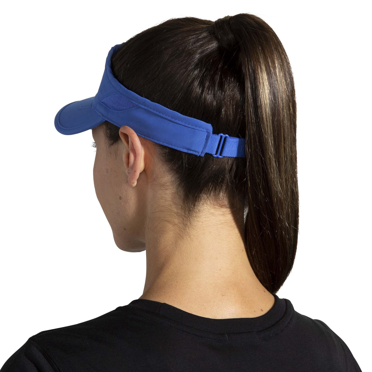 Brooks Chaser Visor visiere de course à pied unisexe bluetiful run happy live dos