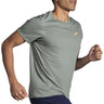 Brooks Distance 2.0 t-shirt de course homme live -Dark pebble