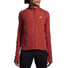Brooks Fusion Hybrid Jacket manteau de course à pied copper run raisin  pour femme face