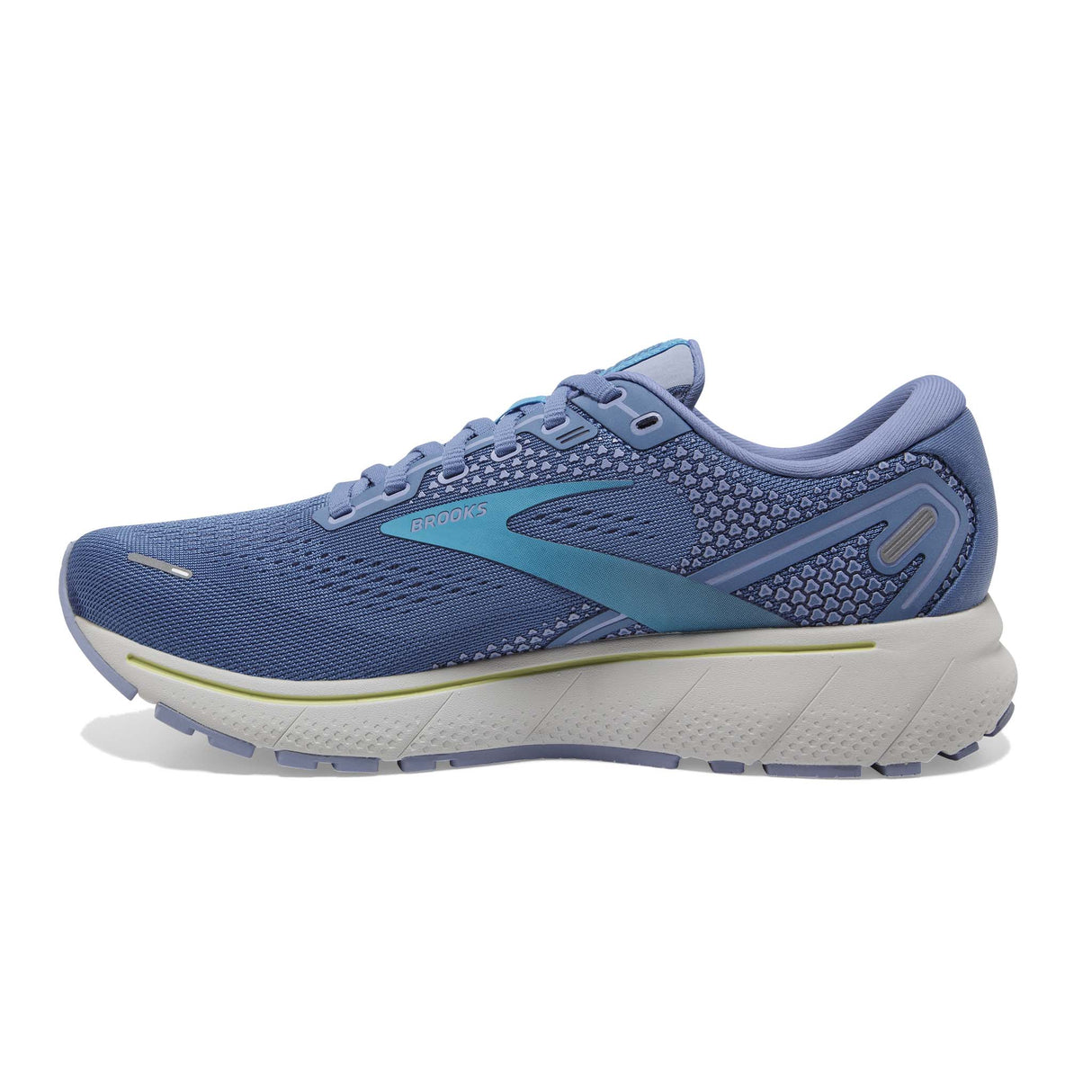 Brooks Ghost 14 chaussures de course a pied pour femme blue ocean oyster lateral
