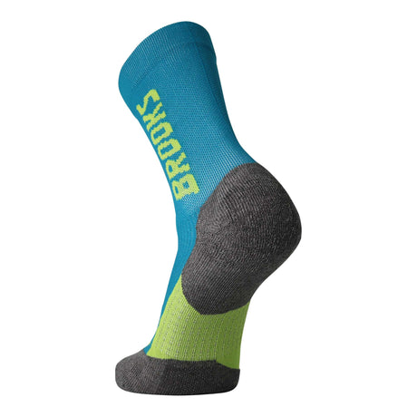 Brooks Ghost Crew chaussettes de course à piedBrooks Ghost Crew chaussettes de course à pied - Lagoon/BR Crew talon