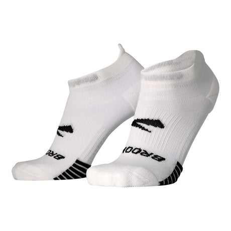 Brooks Ghost Lite No Show 2-Pack chaussettes de course unisexe blanc