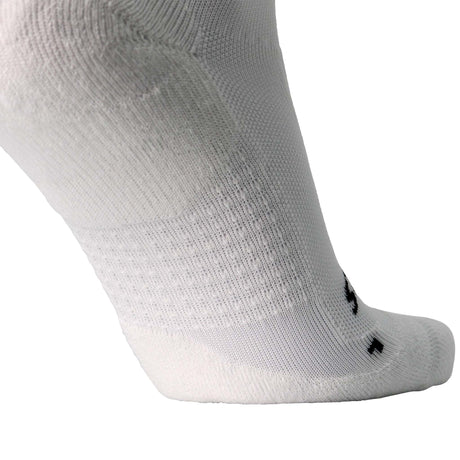 Brooks Ghost No Show chaussettes de course unisexe blanc arche