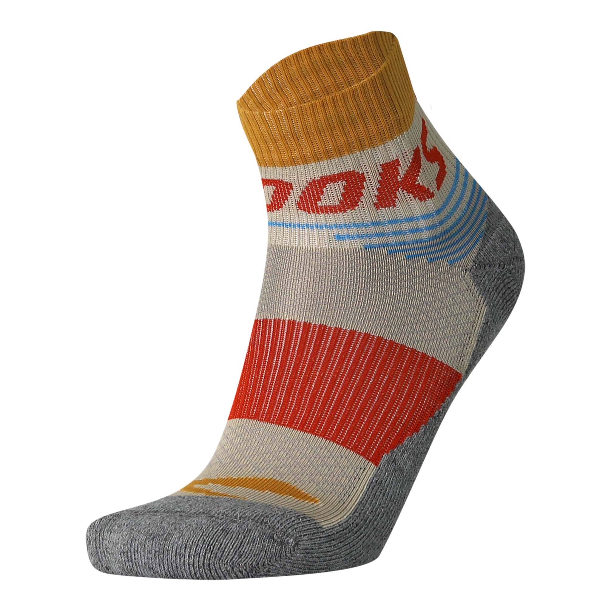 Brooks High Point Quarter running ankle socks unisex