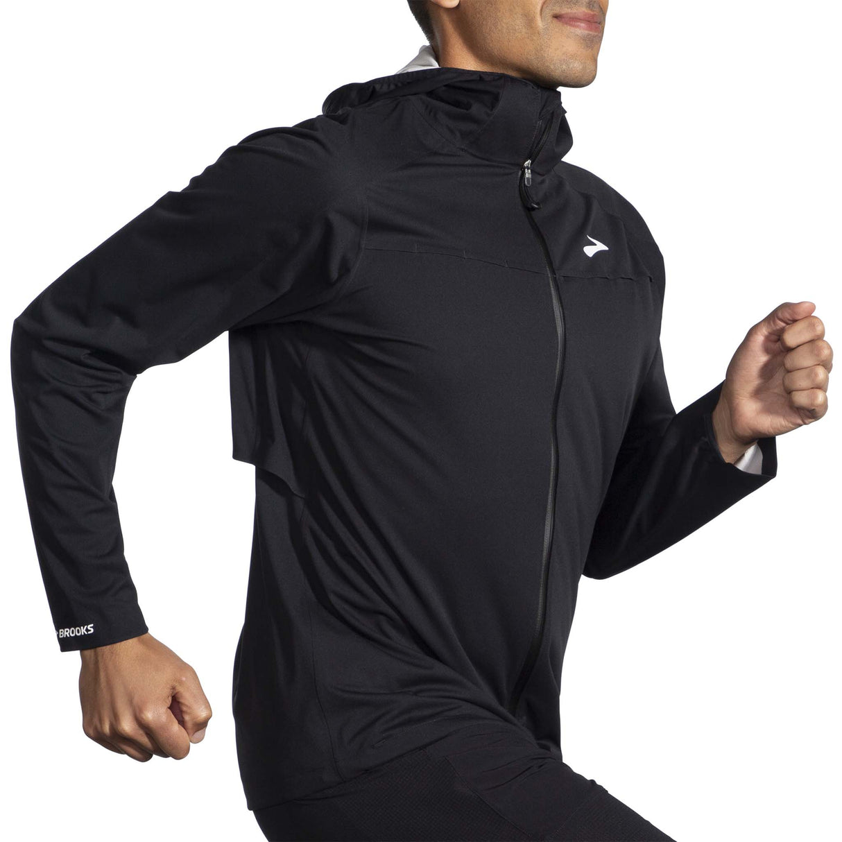 Brooks High Point Waterproof Jacket de course homme action - noir