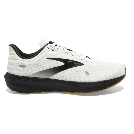 Brooks Launch 9 running homme - white black tan