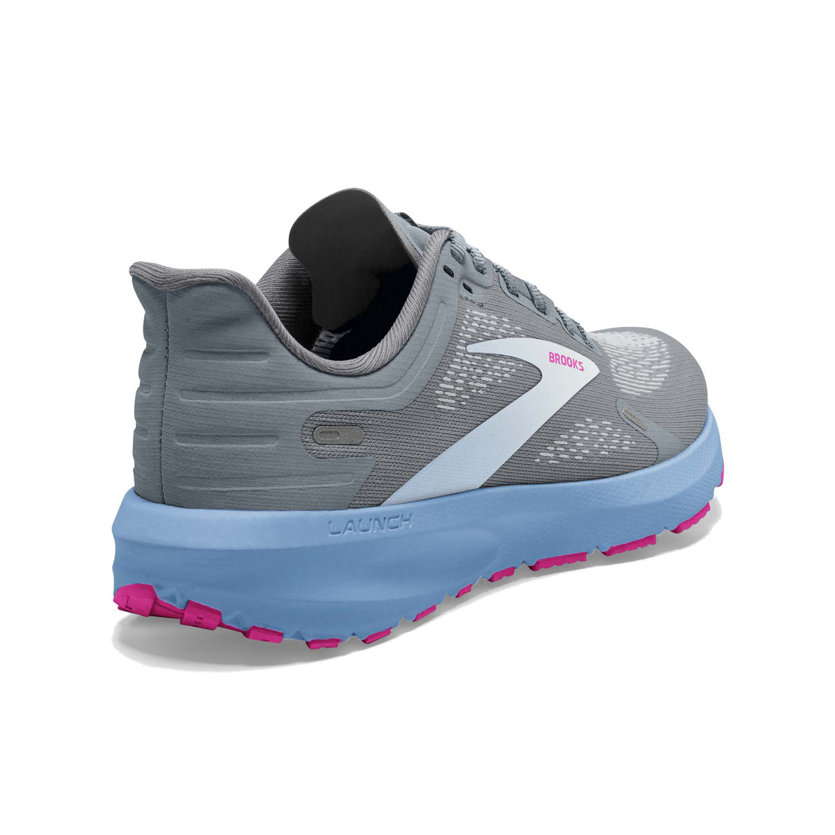 Brooks Launch 9 running femme talon- grey blue pink