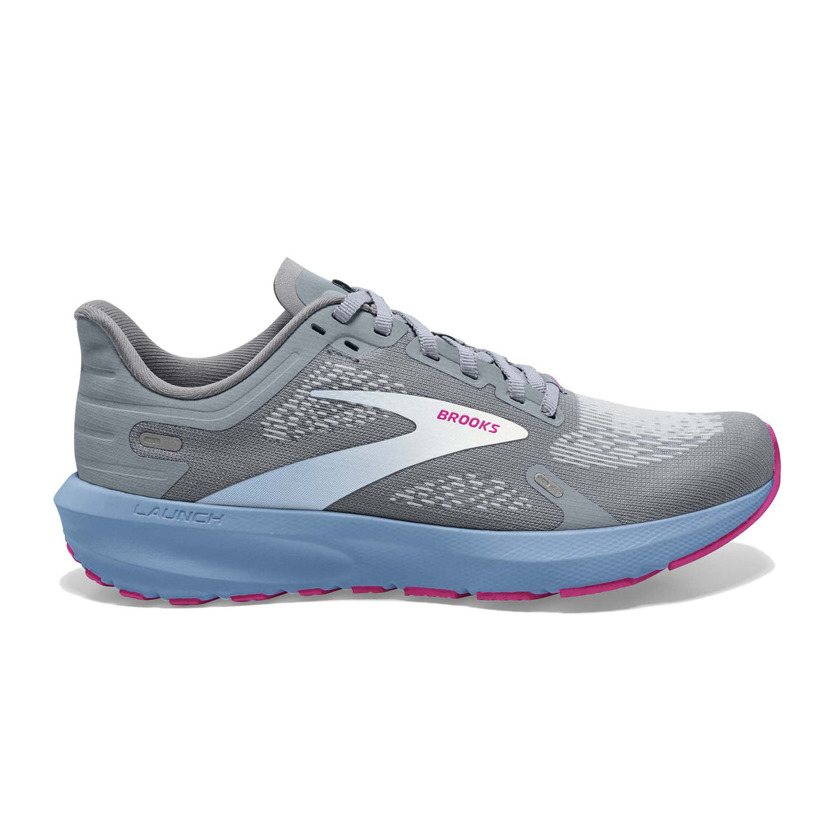 Brooks Launch 9 running femme - grey blue pink