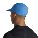 Brooks Lightweight Packable Hat casquette de course à pied bleu dos