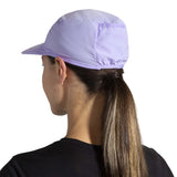 Brooks Lightweight Packable Hat casquette de course à pied violet dos