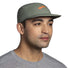 Brooks Lightweight Packable Hat casquette de course à pied face -Dark Pebble / Live Wire