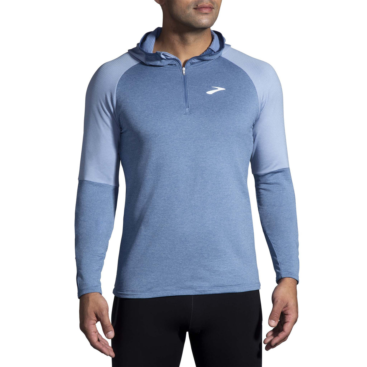 Brooks Notch Thermal Hoodie 2.0 chandail de course à pied homme heather dusk dawn face