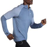 Brooks Notch Thermal Hoodie 2.0 chandail de course à pied homme heather dusk dawn lateral