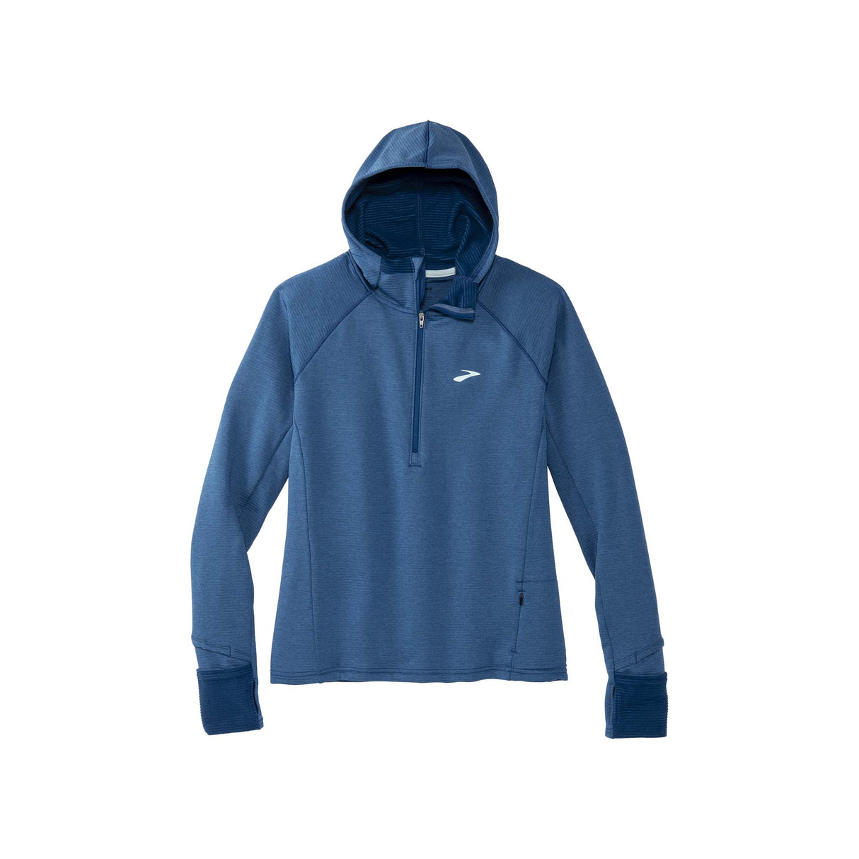 Brooks Notch Thermal Hoodie 2.0 chandail de course à pied femme heather blue ash