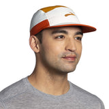 Casquette de course à pied Brooks Propel unisexe face -Mist / Ochre / Red Clay