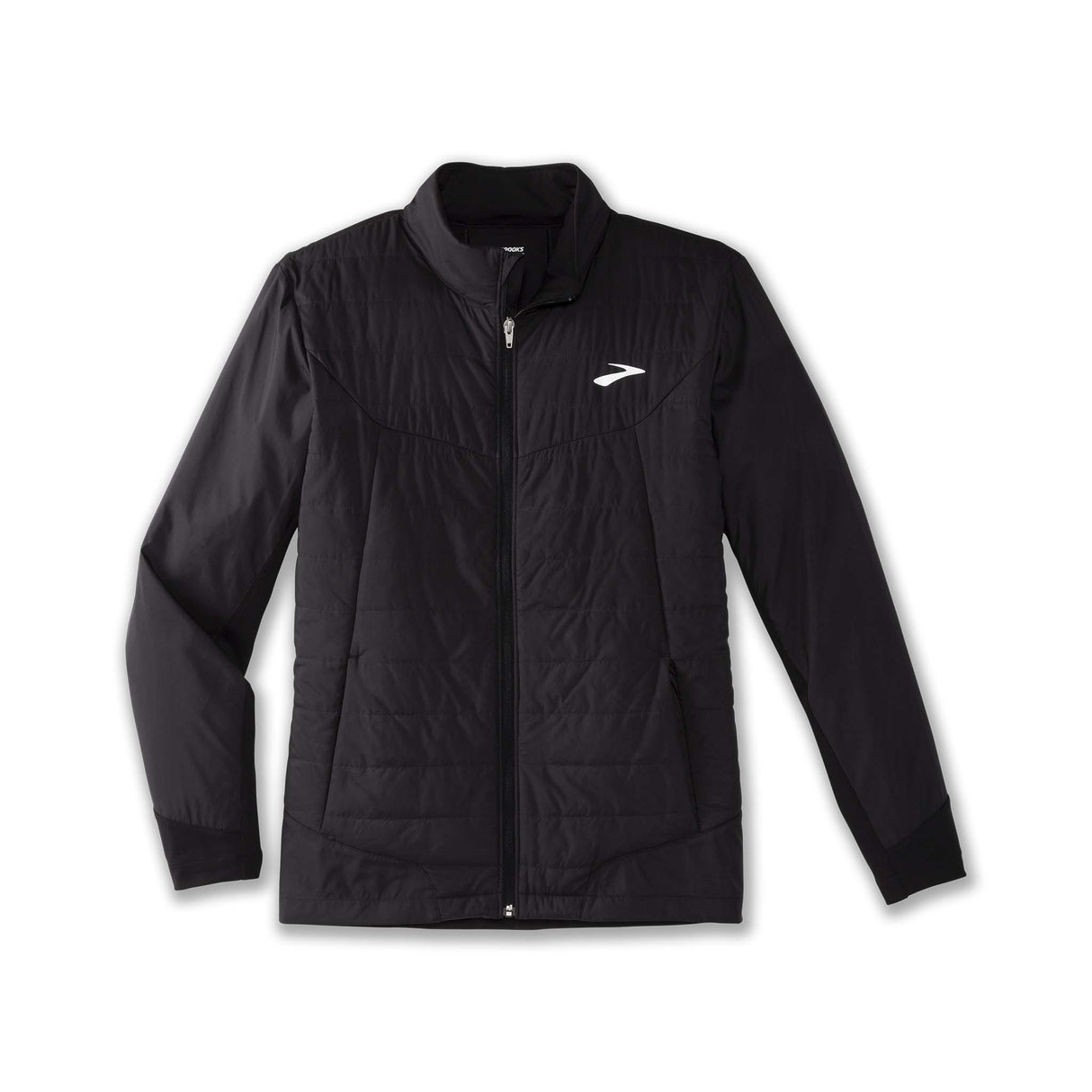 Brooks Shield Hybrid Jacket 2.0 manteau de course à pied noir homme