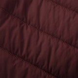 Brooks Shield Hybrid Jacket 2.0 manteau de course à pied run raisin copper femme detail textile