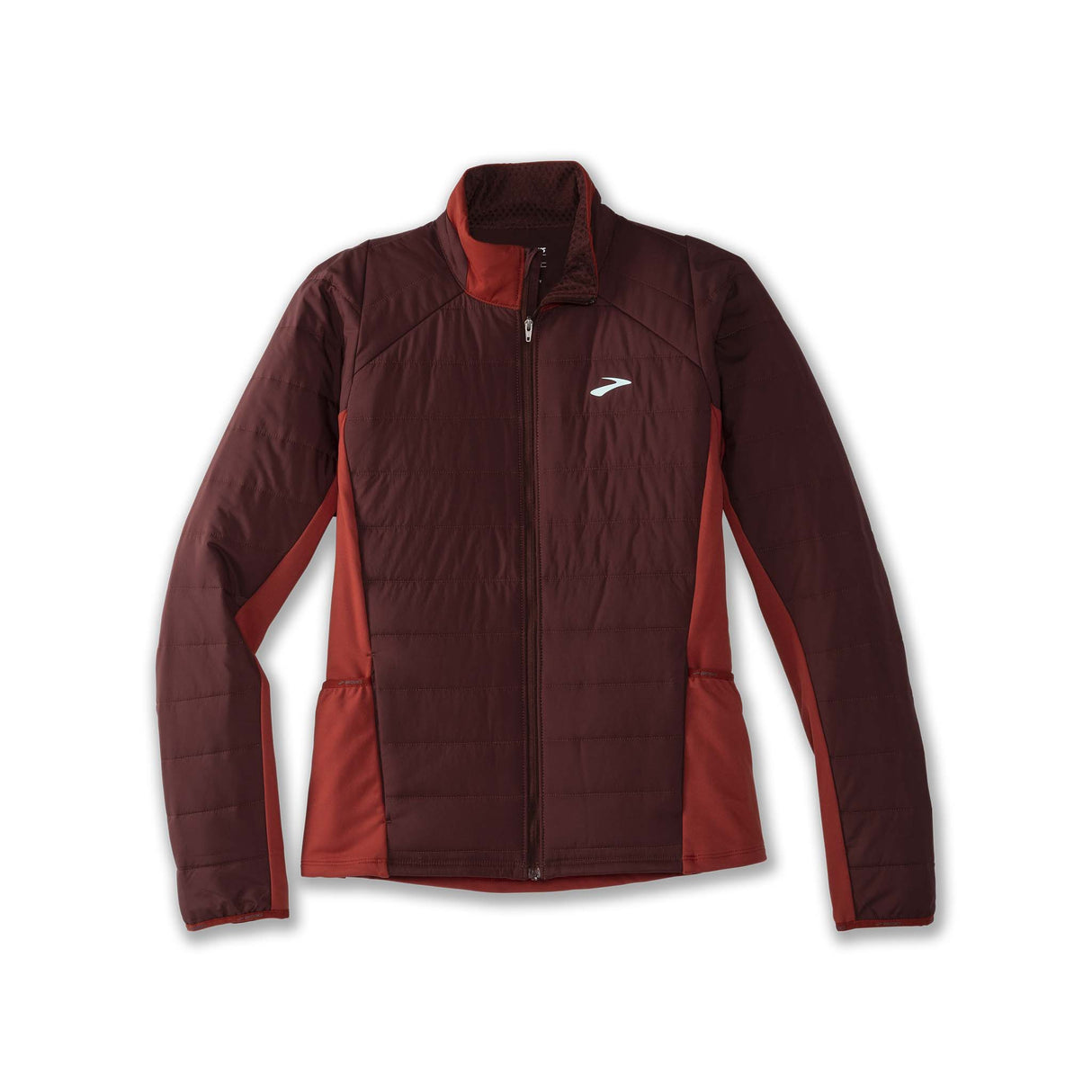 Brooks Shield Hybrid Jacket 2.0 manteau de course à pied run raisin copper femme