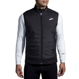 Brooks Shield Hybrid 2.0 Veste sans manches de course à pied noir homme face